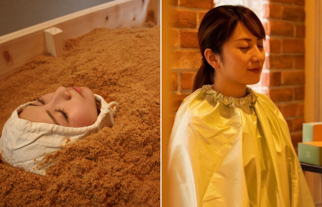 エリア唯一。酵素風呂✕漢方よもぎ蒸しの「W温活」が叶う場所